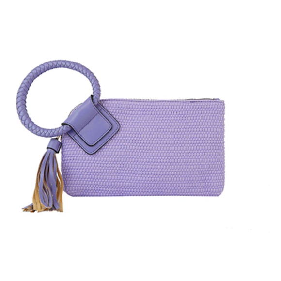 Textured Fabric Wristle Clutch - Picture 1 of 3